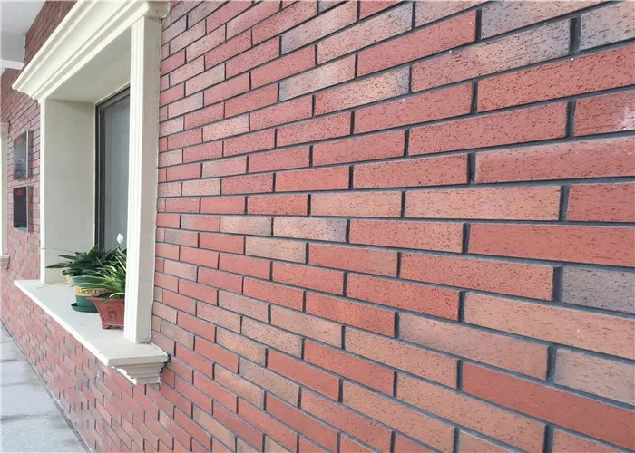 Brick veneer siding